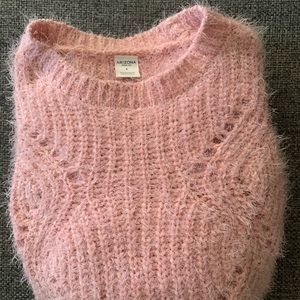 Sweaters - Pink Fuzzy Sweater Sweaters - Pink Fuzzy Sweater